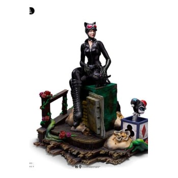 DC Comics Deluxe Art Scale Statue 1/10 Catwoman (Gotham City Sirens) 21 cm