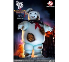 Ghostbusters Soft Vinyl Statue Stay Puft Marshmallow Man Burning Edition Normal Version 30 cm