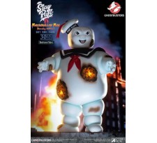 Ghostbusters Soft Vinyl Statue Stay Puft Marshmallow Man Burnign Edition Deluxe Version 30 cm