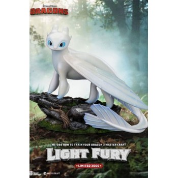 How To Train Your Dragon 3 Master Craft Statue Light Fury 29 cm