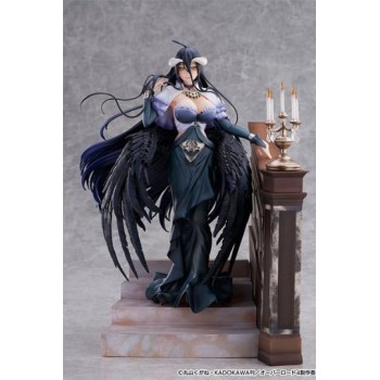 Overlord SHIBUYA SCRAMBLE FIGURE PVC Statue 1/7 Albedo Jet Black Dress Ver. 28 cm