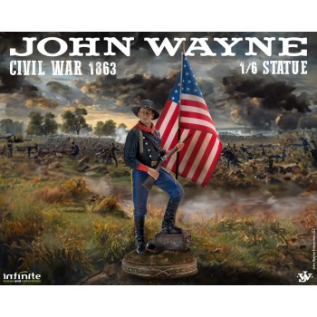 John Wayne Civil War 1863 1/6  Scale Statue