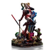 DC Comics Deluxe Art Scale Statue 1/10 Harley Quinn (Gotham City Sirens) 22 cm