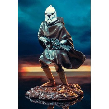 Star Wars: The Clone Wars Statue 1/7 Hawkbat Battalion Clone Trooper 2019 Premier Guild Membership Gift 25 cm