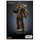 Star Wars Episode V Movie Masterpiece Action Figure 1/6 Chewbacca with Disassembled C-3PO 36 cm