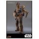 Star Wars Episode V Movie Masterpiece Action Figure 1/6 Chewbacca with Disassembled C-3PO 36 cm