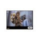 Star Wars Episode V Movie Masterpiece Action Figure 1/6 Chewbacca with Disassembled C-3PO 36 cm