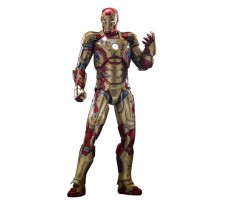 Iron Man 3 Movie Masterpiece Diecast Action Figure 1/6 Iron Man Mark XLII (2.0) 32 cm