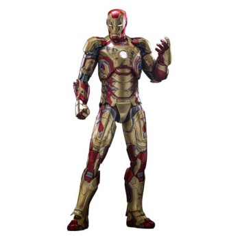 Iron Man 3 Movie Masterpiece Diecast Action Figure 1/6 Iron Man Mark XLII (2.0) 32 cm