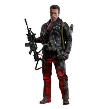 Terminator 2 Movie Masterpiece Action Figure 1/6 T-800 Battle Damaged Version 2.0 32 cm