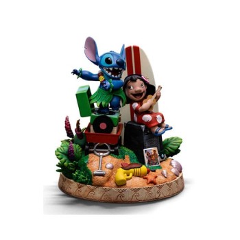 Lilo and Stitch Deluxe Art Scale Statue 1/10 Lilo and Stitch 20 cm