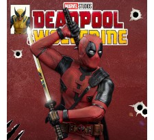 Marvel Movie Deadpool & Wolverine Deadpool Quarter Scale Statue