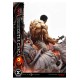 Berserk Ultimate Legacy Art Kentaro Miura Statue 1/4 Guts and Casca Bonus Version 72 cm