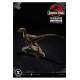 Jurassic Park Prime Collectibles Statue 1/10 Velociraptor Closed Mouth 19 cm