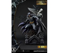 Batman Ultimate Premium Masterline Series Statue 1/4 Batman Rebirth Edition Black Deluxe Bonus Version 71 cm