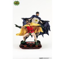 DC Comics PVC Diorama Statue 1/8 Batman and Robin 1966 23 cm