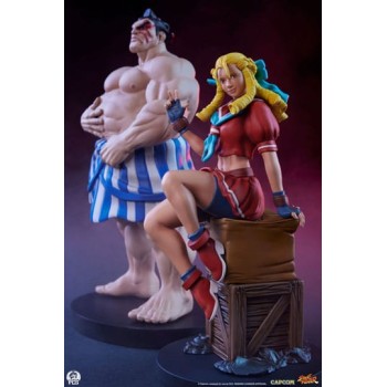 Street Fighter Street Jam Statuen 1/10 Karin & E. Honda