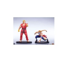 Street Fighter Street Jam Statuen 1/10 Ken & Vega Set