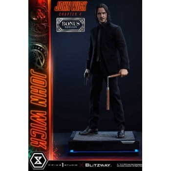 John Wick Chapter 4 Ultimate Premium Masterline Series Statue 1/4 John Wick Deluxe Bonus Version 54 cm