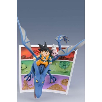 Dragon Ball Figuarts ZERO PVC Statue Son Goku (mini) & Supreme Kai (mini) Welcome to the great Adventure! 23 cm