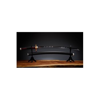 Demon Slayer: Kimetsu no Yaiba Proplica Replica 1/1 Nichirin Sword (Tanjiro Kamado) Kyojuro Rengoku Sword Gueard Version 88 cm