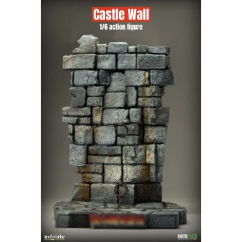 Frankenstein s Monster 1/6 Action Figure The castle Wall 1/6 Diorama