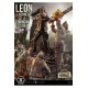 Resident Evil 4 Ultimate Premium Masterline Series Statue 1/4 Leon S. Kennedy vs. Chainsaw Villager Bonus Ver. 76 cm