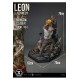 Resident Evil 4 Ultimate Premium Masterline Series Statue 1/4 Leon S. Kennedy vs. Chainsaw Villager Bonus Ver. 76 cm