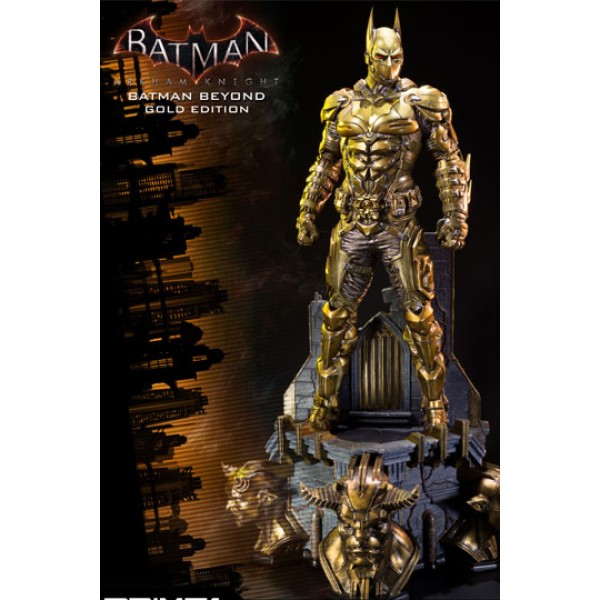 Batman Arkham Knight 1/3 Statue Batman Beyond Gold Edition ...