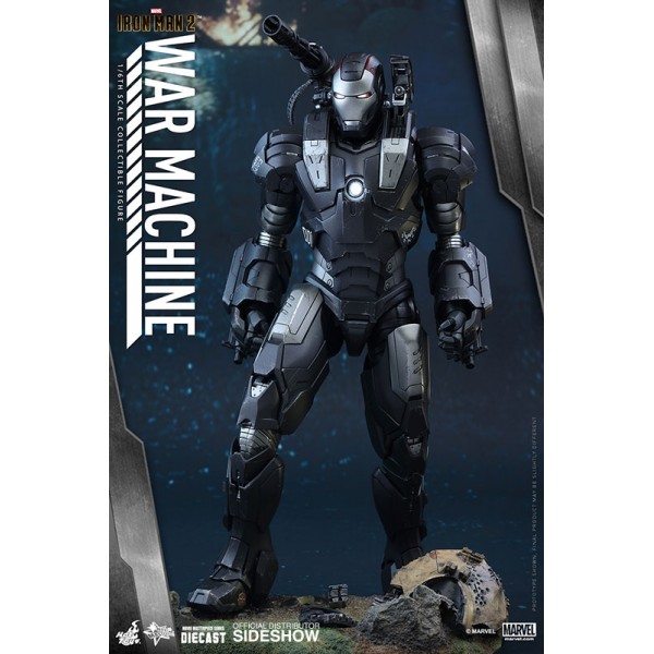 Iron Man 2 Movie Masterpiece Diecast Action Figure 16 War