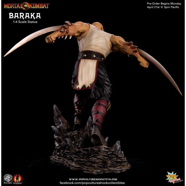 Mortal Kombat 9 Baraka 1/4 scale Statue 44 cm