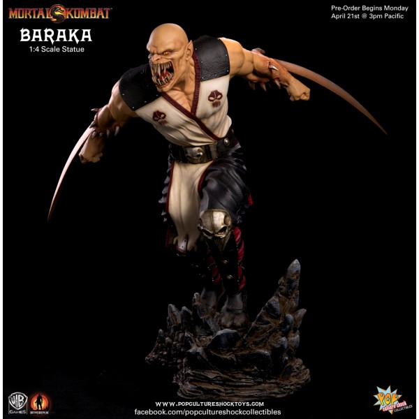 Mortal Kombat 9 Baraka 1:4th Scale Statue