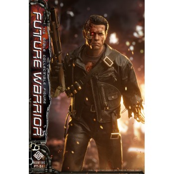 PRESENT TOYS 1/6 Action Figure The Future Warrior T-800 Deluxe Edition