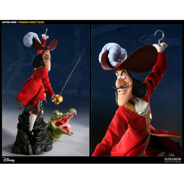 1/4 Scale Captain Hook Premium Format Figure (Peter Pan)