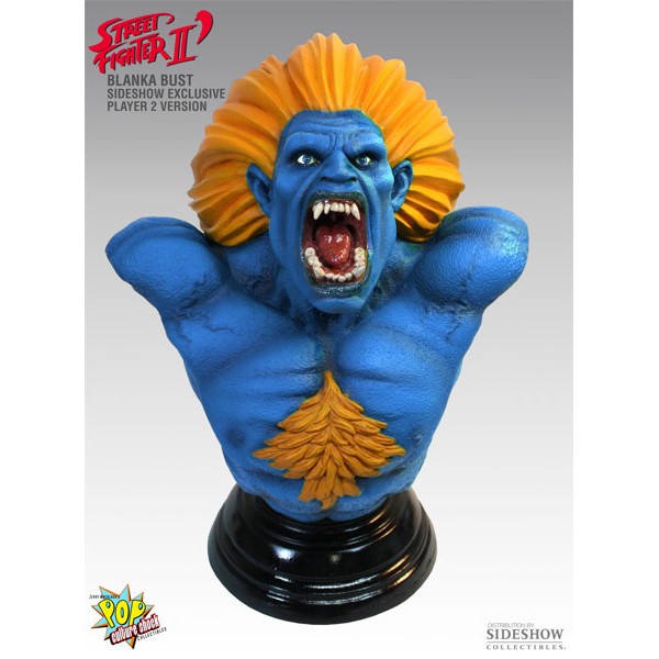 Pop Culture Shock Blanka Player 1 Street Fighter Statue Premium