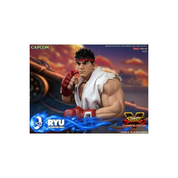 Street Fighter Ryu Enters the Ring with Seamless Figure from IconiQ