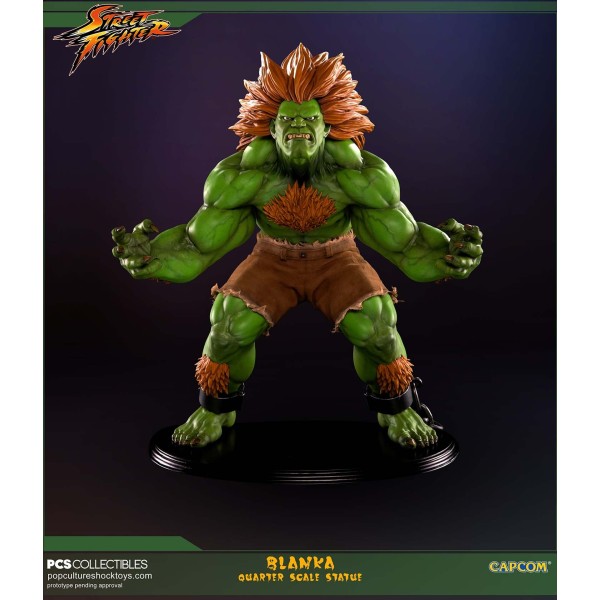 1/4 Scale Blanka Statue (Street Fighter)