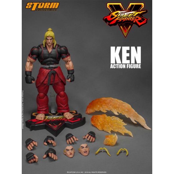 Street Fighter V - Ken Masters 1/6 Scale Figure by IconiQ Studios