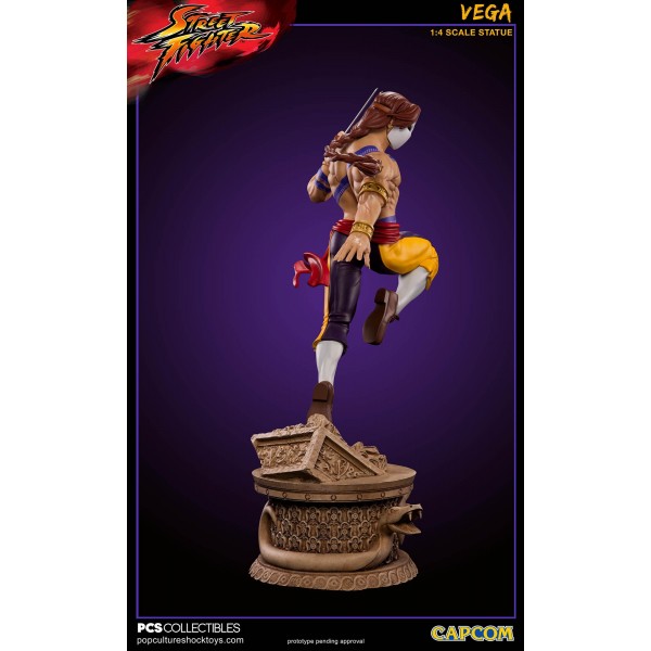 Street Fighter VEGA 1/4 Scale Statue by Pop Culture Shock